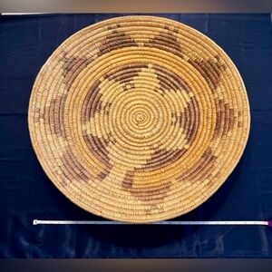 Extra-Large Antique Native American Indian Navajo Ceremonial Wedding Basket RARE